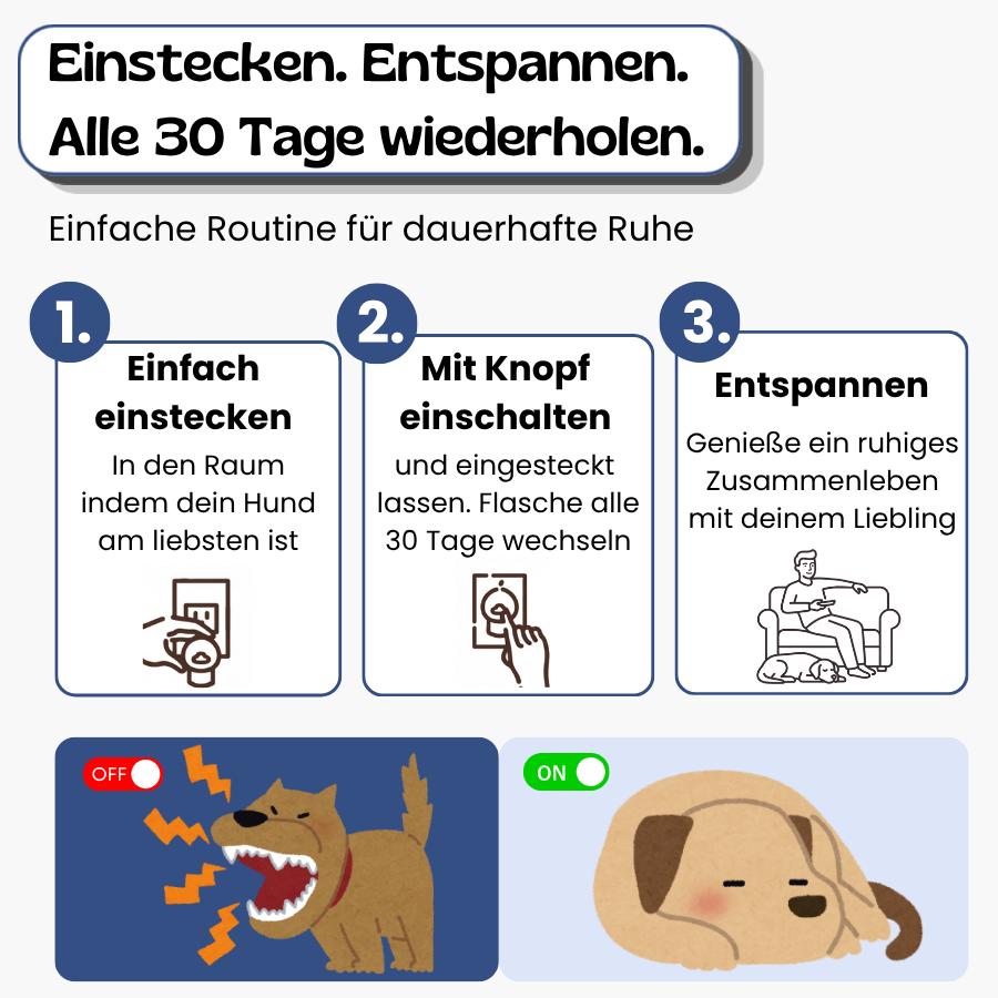 Ruhi. Damit dein Hund endlich ruhig ist.