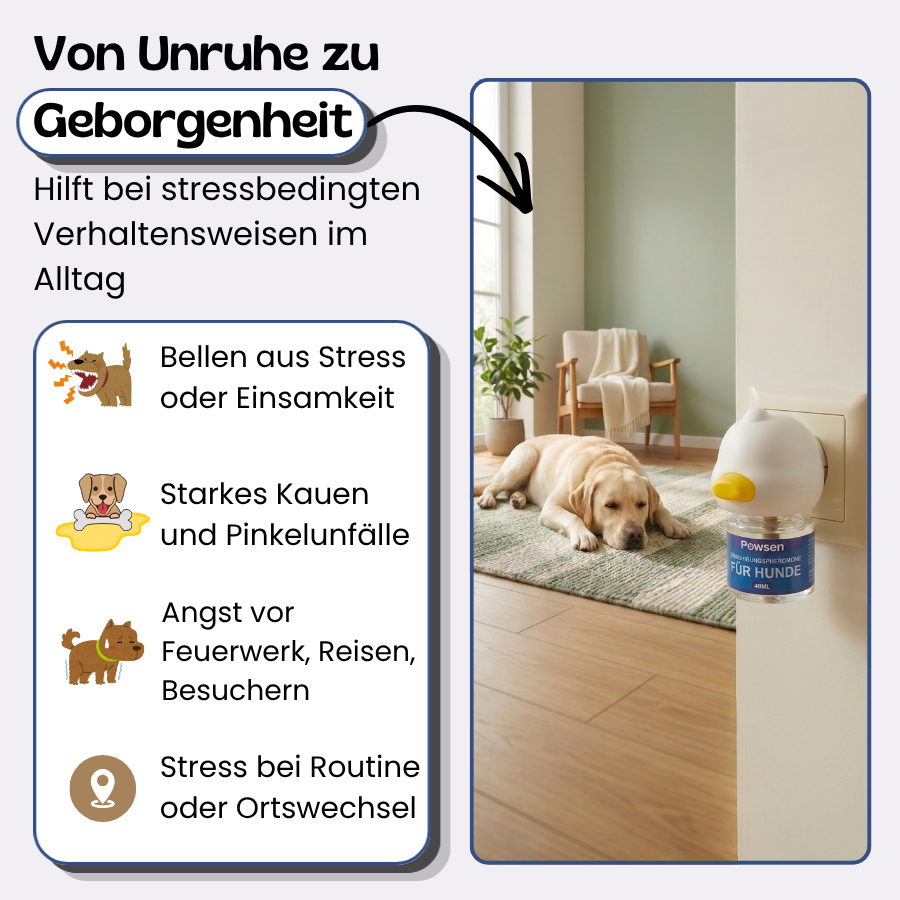 Ruhi. Damit dein Hund endlich ruhig ist.