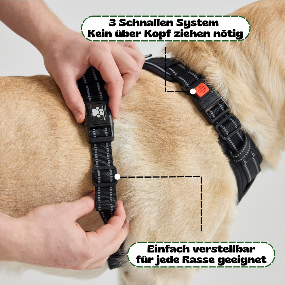 Pawsen® Easywalk Anti-Zug Geschirr